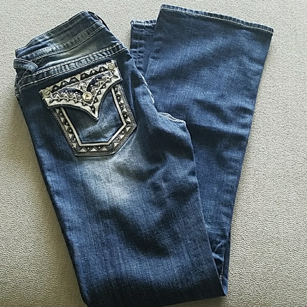 Vigoss jeans. Like new. Boot cut. 3/4